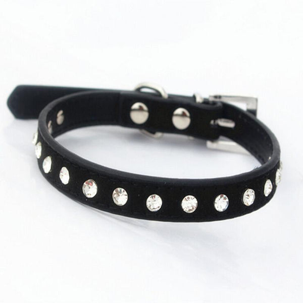 Rhinestone Collar For Teacup Puppies