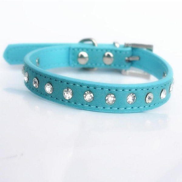 Rhinestone Collar For Teacup Puppies