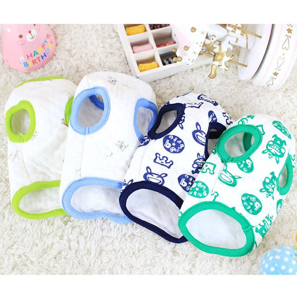 Cartoon Print Teacup Dog Vest