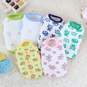 Cartoon Print Teacup Dog Vest