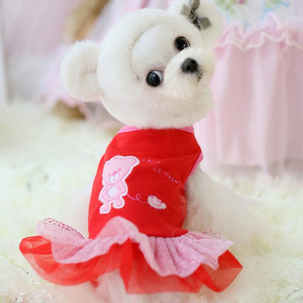 Cute Dog Dress Apparel