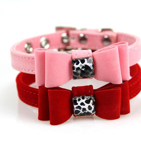 Luxurious Bowknot Belt For Teacup Puppies