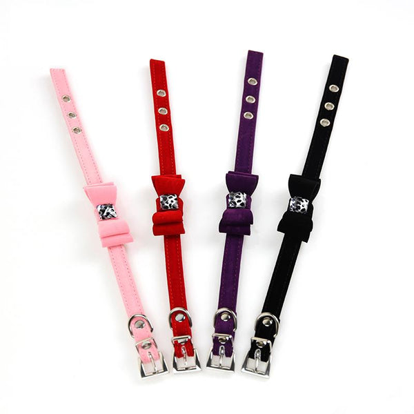 Luxurious Bowknot Belt For Teacup Puppies