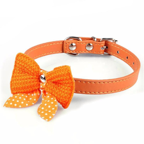 Adjustable Leather Collar