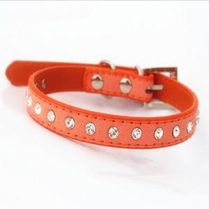 Rhinestone Collar For Teacup Puppies