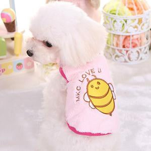 Strawberry Costume Clothes for Teacup Puppies