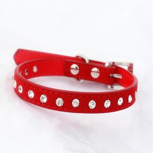 Rhinestone Collar For Teacup Puppies