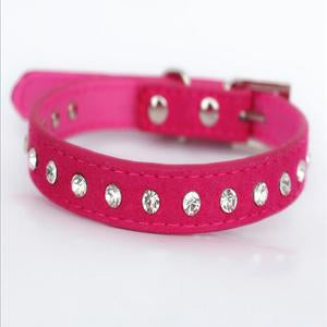 Rhinestone Collar For Teacup Puppies