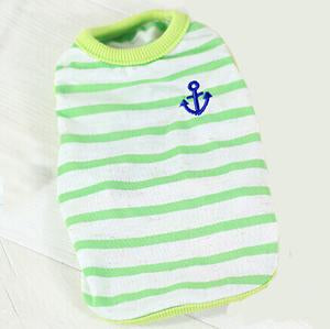 Sailor Anchor Clothing For Teacup Puppy