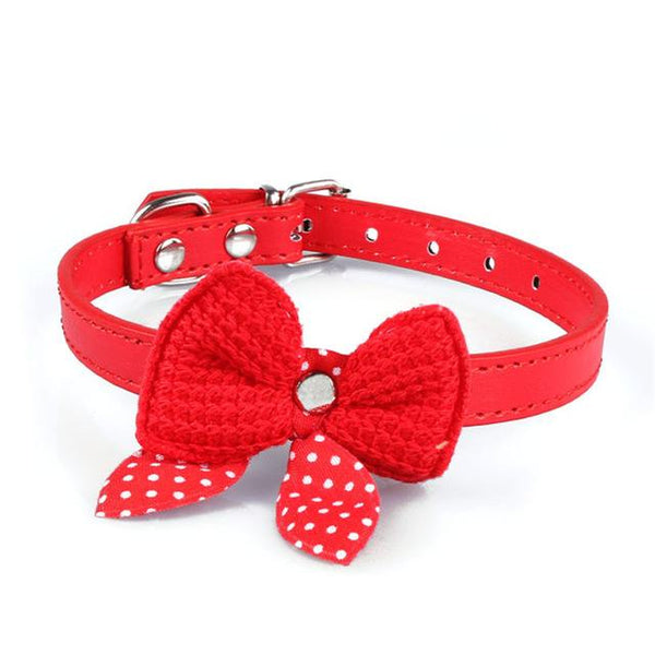 Adjustable Leather Collar